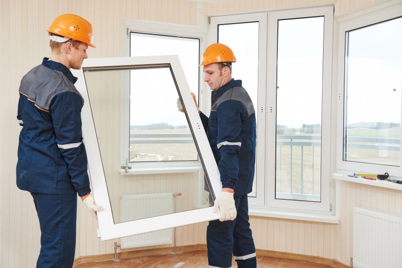Energy-Saving Windows on a Residence